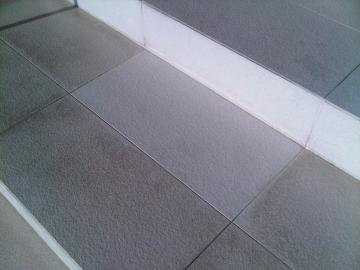Tile Cleaning: Test area cleaned and slip resistance restored with BonaSystemsMain